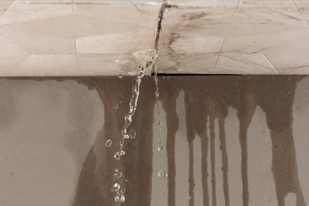 Professional Flood Damage Cleanup technician working in Afton, WY